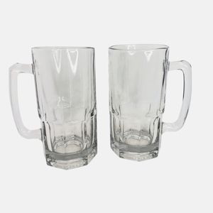 Vintage Large Glass Beer Mug